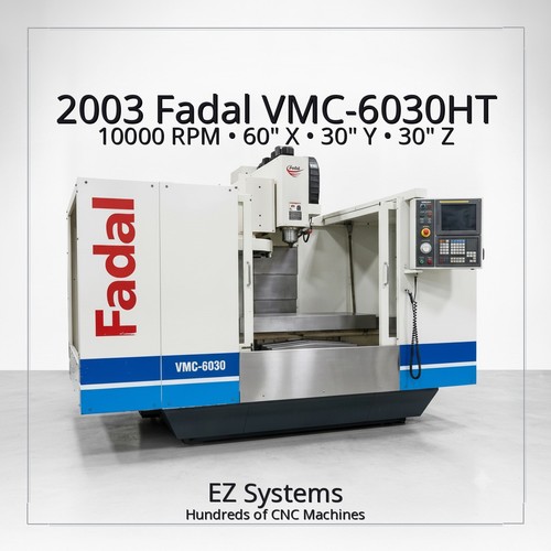 2003 fadal vmc 6030ht 10000 - 2003,